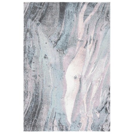 Safavieh 4 x 6 ft. Glacier 126U Power Loomed Rectangle Area Rug Pink & Blue GLA126U-4